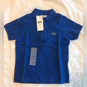 Brand New Lacoste Polo for Toddler Size 4YR